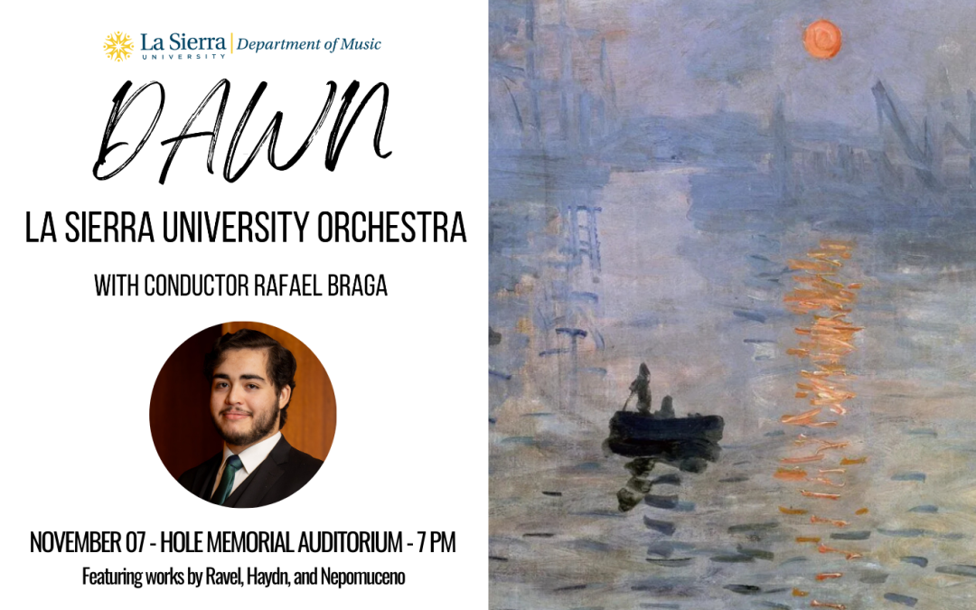 DAWN: La Sierra University Orchestra Concert with Conductor Rafael Braga